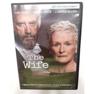 The Wife (DVD, 2018) Movie Glenn Close Jonathan Pryce Christian Slater